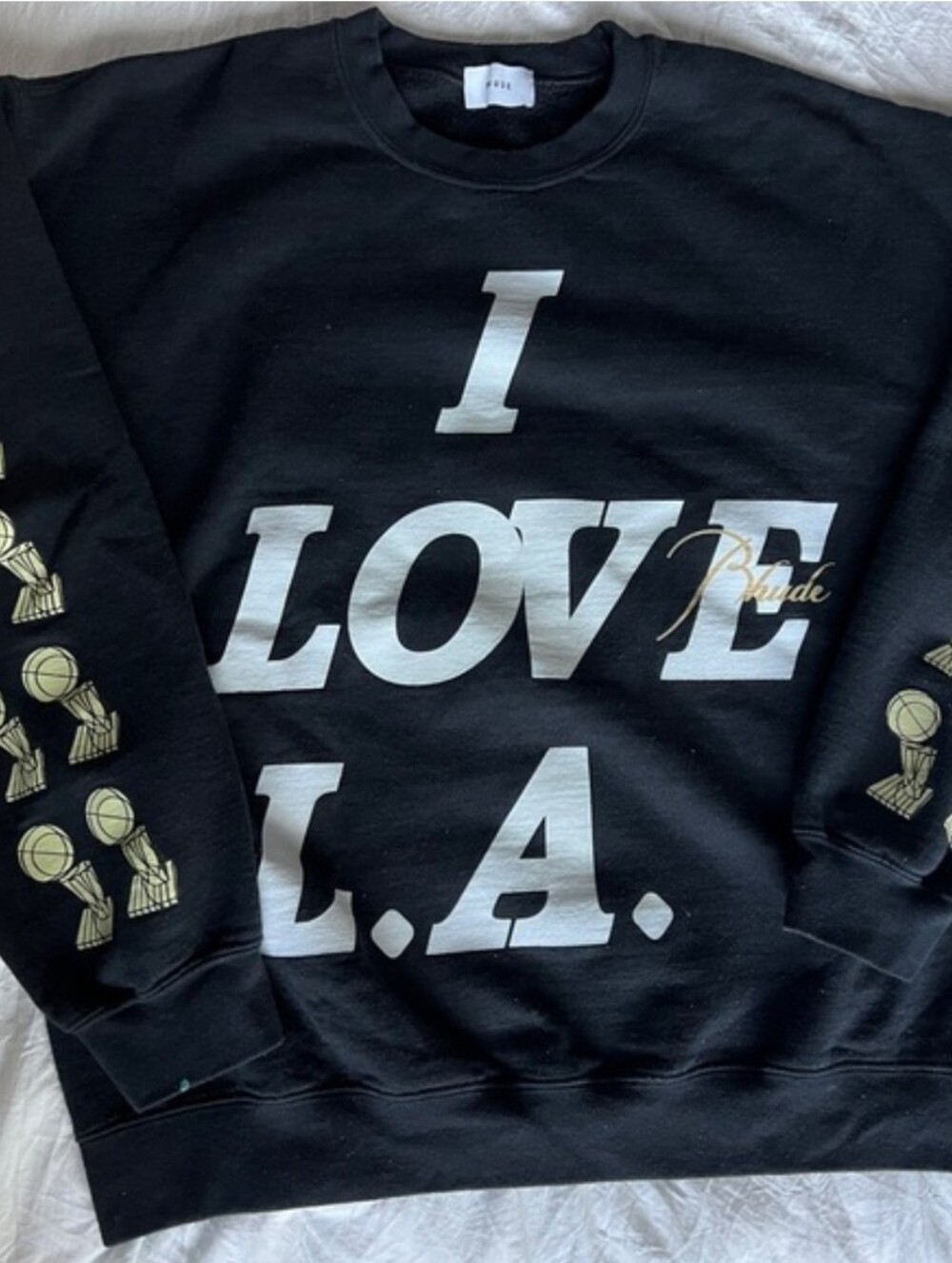 Rhude x LA Lakers Championship Crewneck Sweatshirt 🏆